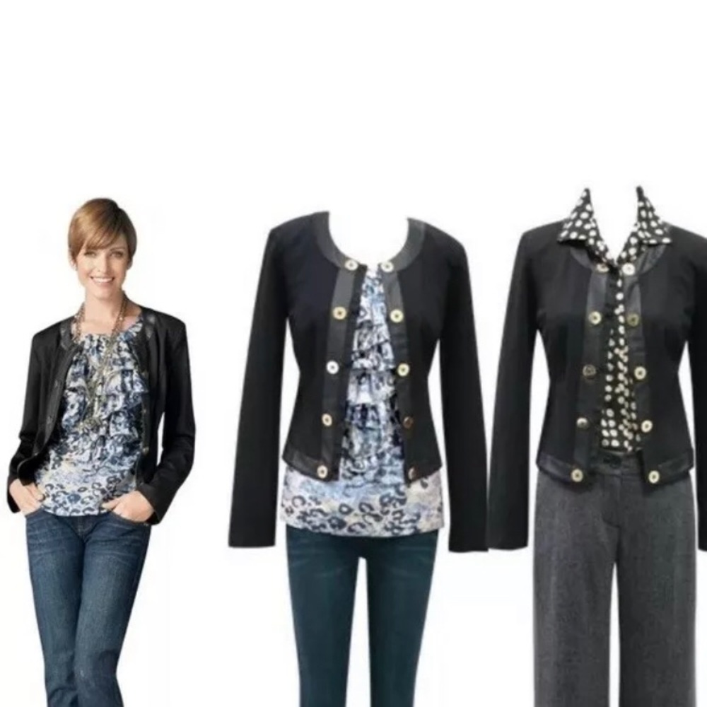 CAbi Ponte Knit Jacket, Size M